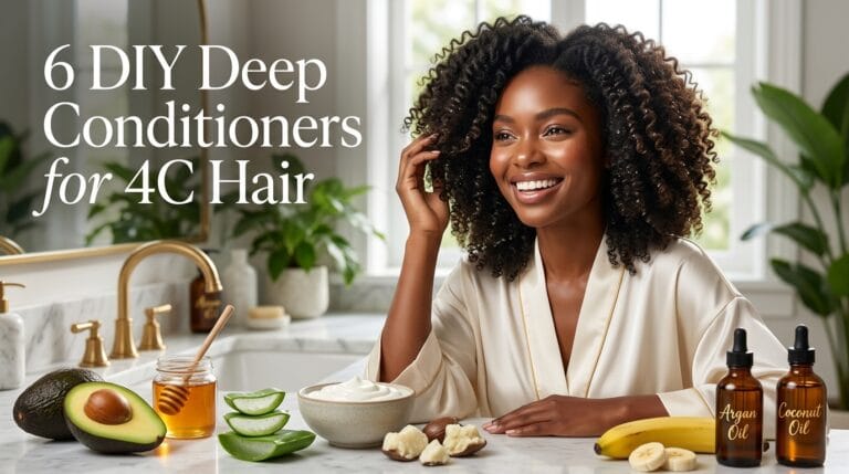 DIY Deep Conditioner for 4C Hair: 6 New Hacks That Work