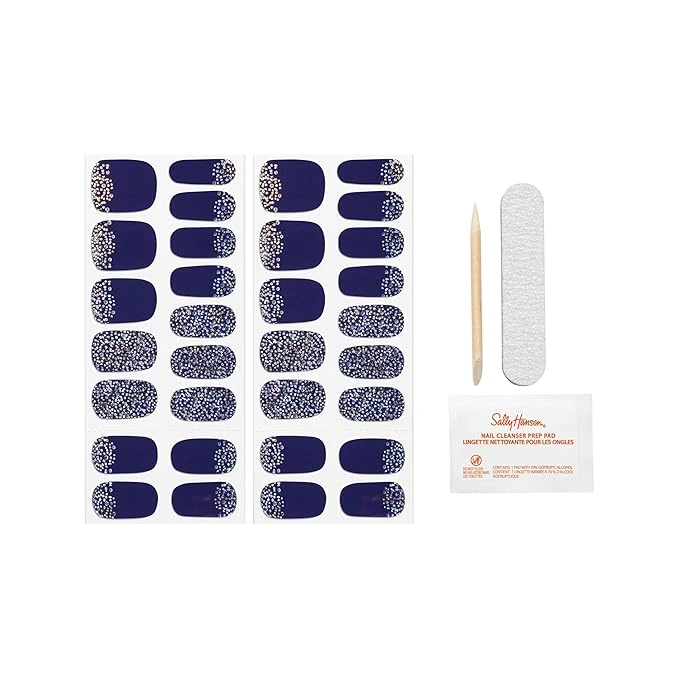Sally Hansen Gel Nail Kit with LED lamp, base coat, top coat, and one-shade gel polish