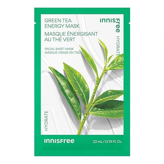 Hydrating sheet mask used in skin flooding routine for deep moisture and glow