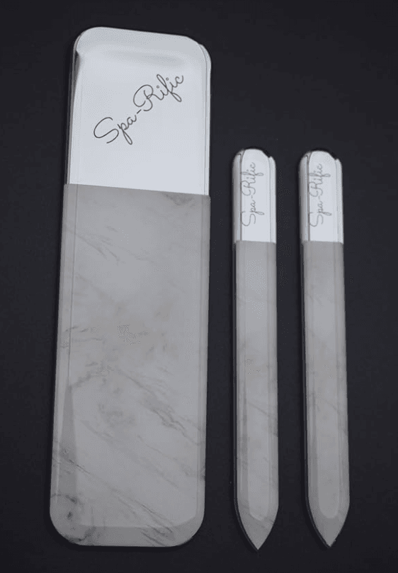 Glass nail file to prevent breakage – nail growth tips at home trick