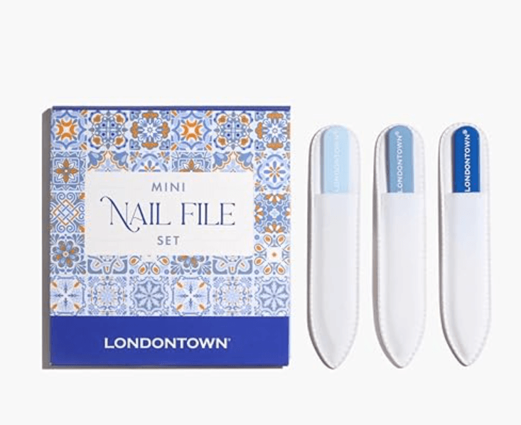 Crystal nail file for smooth edges – nail growth tips at home tool