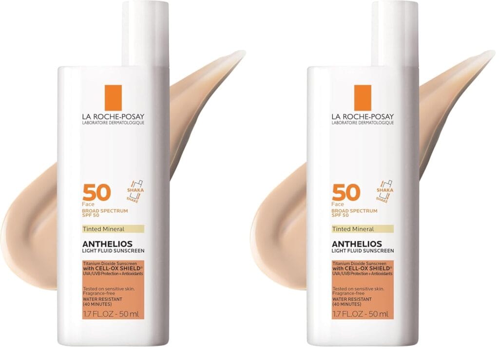 La Roche-Posay Anthelios SPF 50 sunscreen bottle for daily protection
