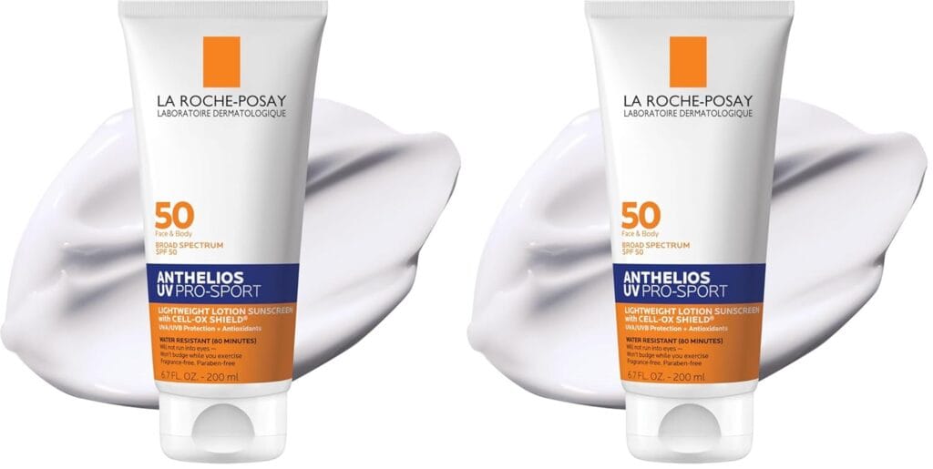 La Roche-Posay Anthelios SPF 50 sunscreen bottle for daily protection