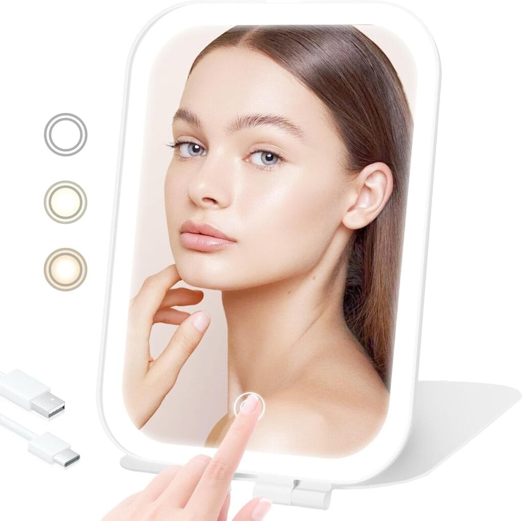 LED Travel Vanity Mirror