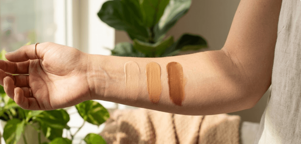Best Tinted Sunscreens swatches