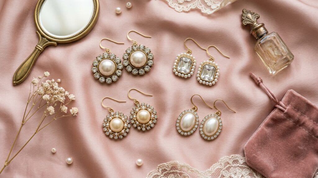 DIY Button Earrings — Zero-Cost Statement Jewellery
