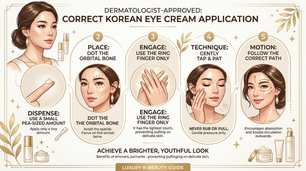 How to Apply Eye Cream Correctly