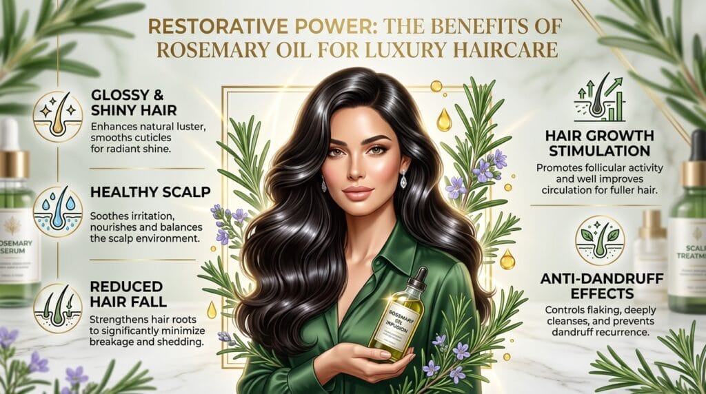 Rosemary Oil Benefits for Hair