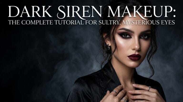 Dark Siren Makeup: The Complete Tutorial for Sultry, Mysterious Eyes