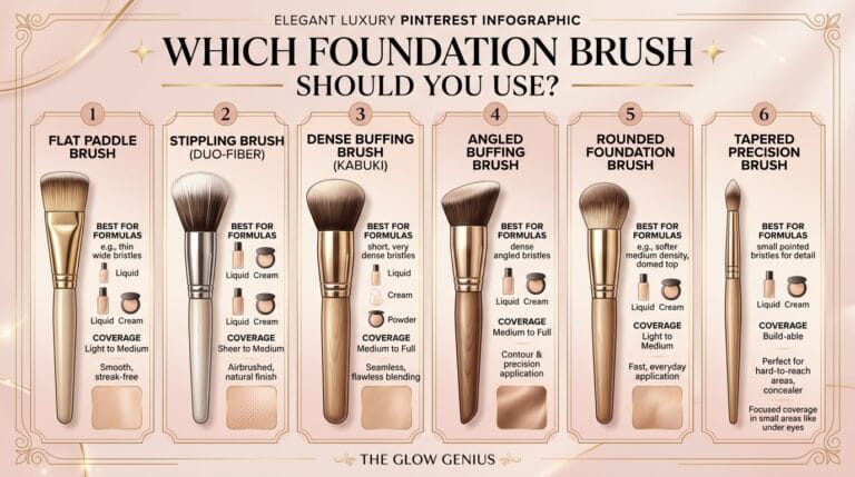 How to Choose the Right Foundation Brush: The Complete Guide for Every Formula and Finish