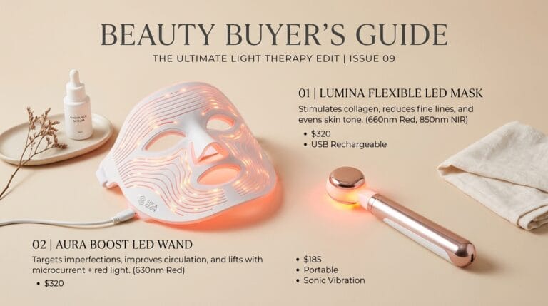 Best Red Light Therapy Masks and Face Massagers: The Complete Buyer’s Guide for Clearer, Younger Skin