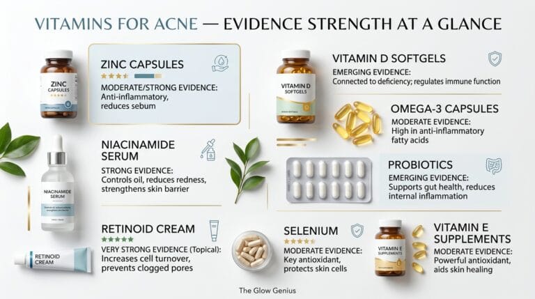 Best Vitamins for Acne: What Dermatologists Actually Recommend for Clearer Skin
