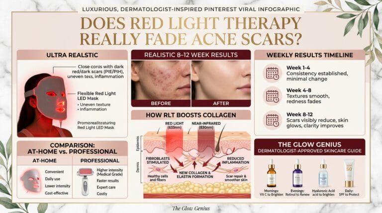 Red Light Therapy for Acne Scars: What the Research Actually Shows About This Popular Treatment