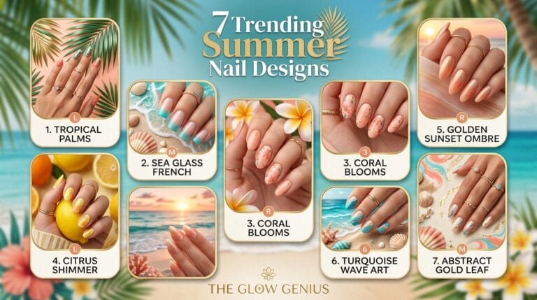 Summer Nail Designs: 7 Trending Looks for Every Style